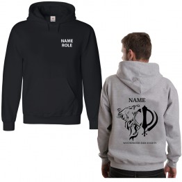 Personalised Sikh University Society Hoodie with custom back/front text